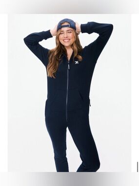 Legacy Original Onesie Jumpsuit hooded  2.0 Black Size Medium